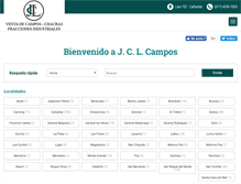 Tablet Screenshot of jclcampos.com.ar